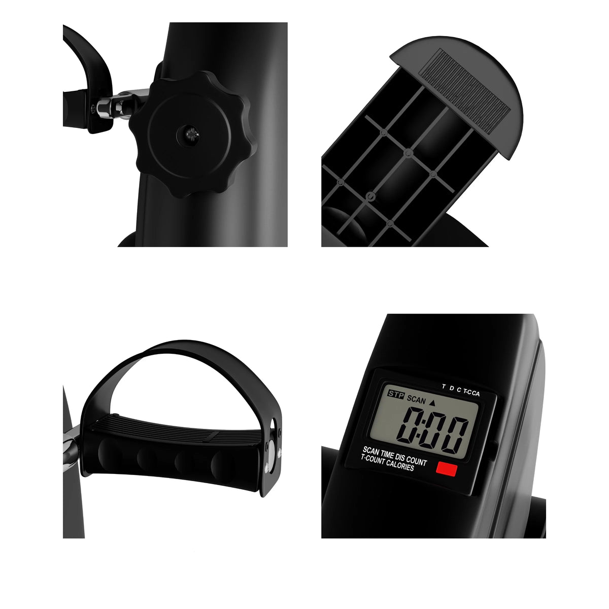 Under Desk Bike and Pedal Exerciser with Calorie Counter H293914