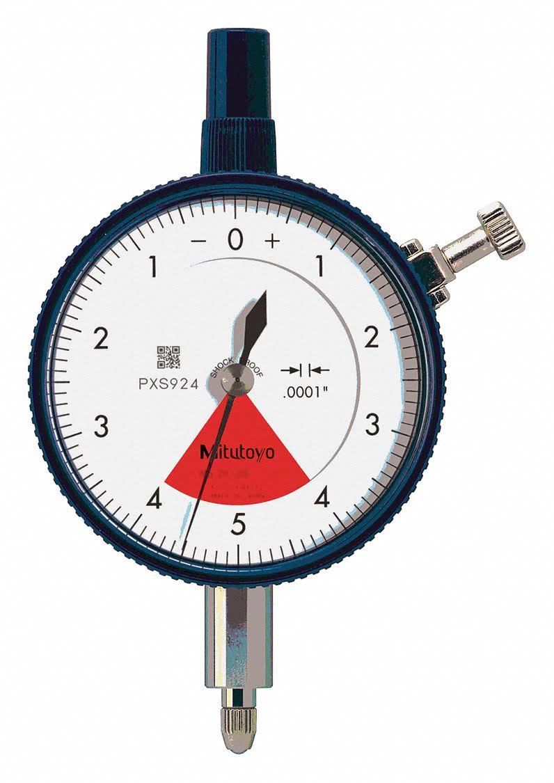 Dial Indicator, Balanced, 0 to 0.008 in. S485