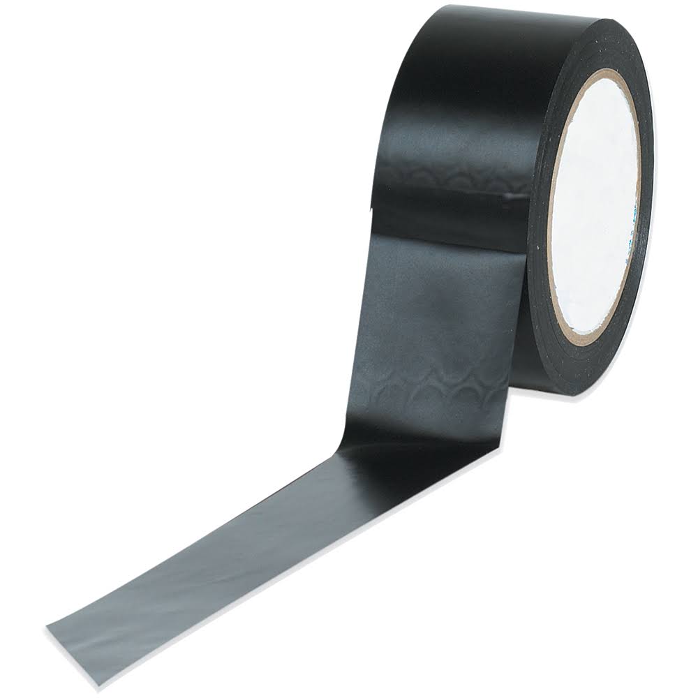 Black Solid Vinyl Safety Tape Case P226