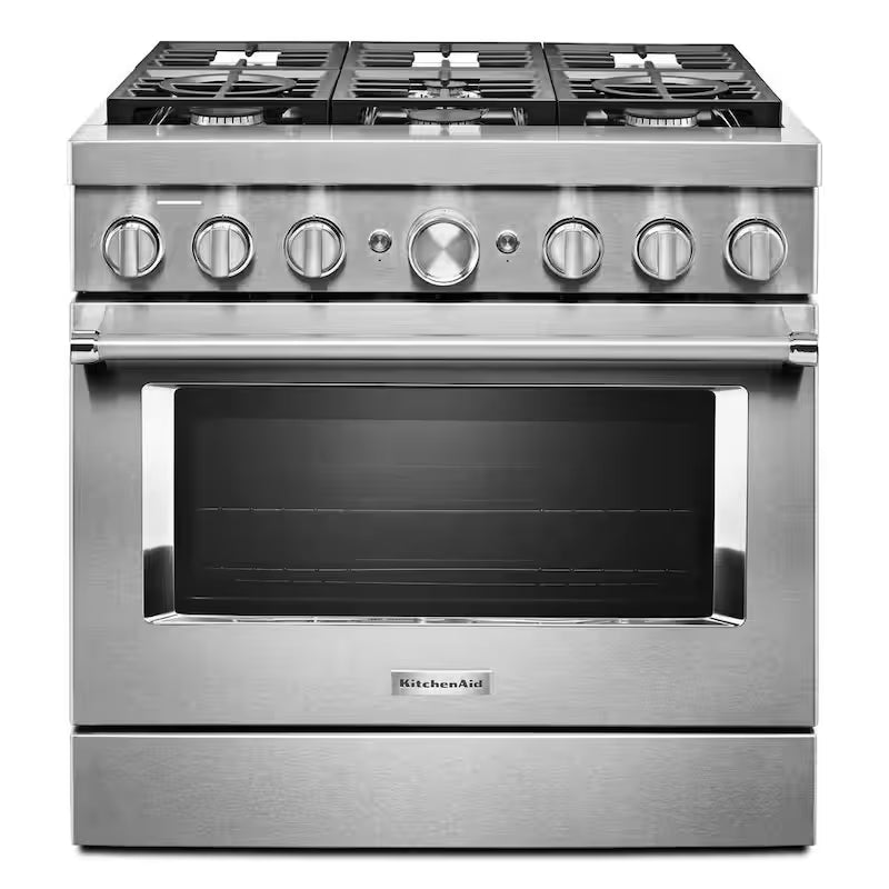 5.1 cu. ft. Smart Dual Fuel Range with True Convection in Stainless Steel R5919