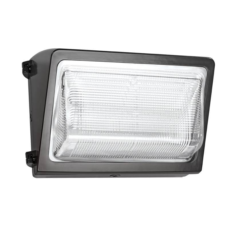 Bronze LED Wallpack with Glass Lens Z82677