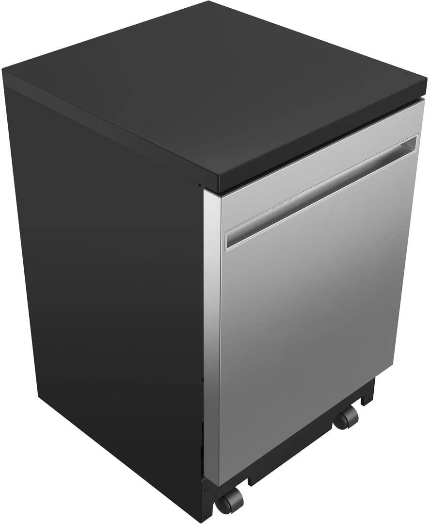24 Wide 12 Place Setting Top Control Dishwasher - Stainless Steel R886