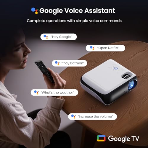 1080P Bluetooth Portable Outdoor Movie Projector with Built-in Speaker H330263