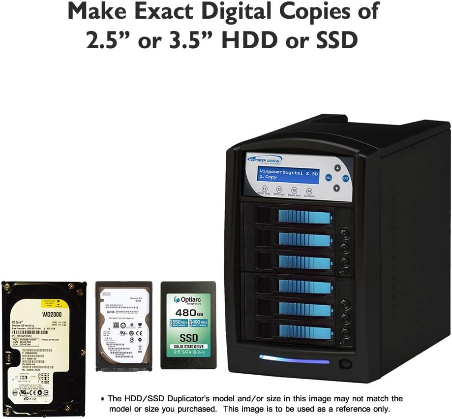 1 to 2 SATA Hard Drive Duplicator L539