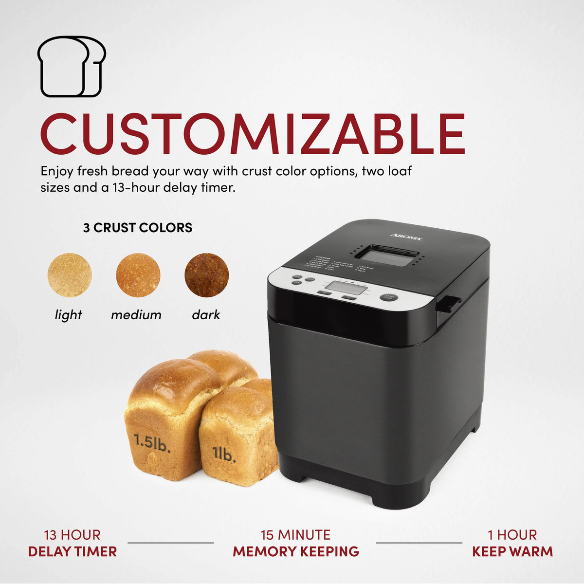1.5L Bread Maker A8884
