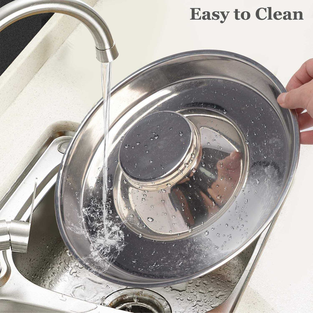 Stainless Steel Puppy Feeding Food and Water Bowls G6120