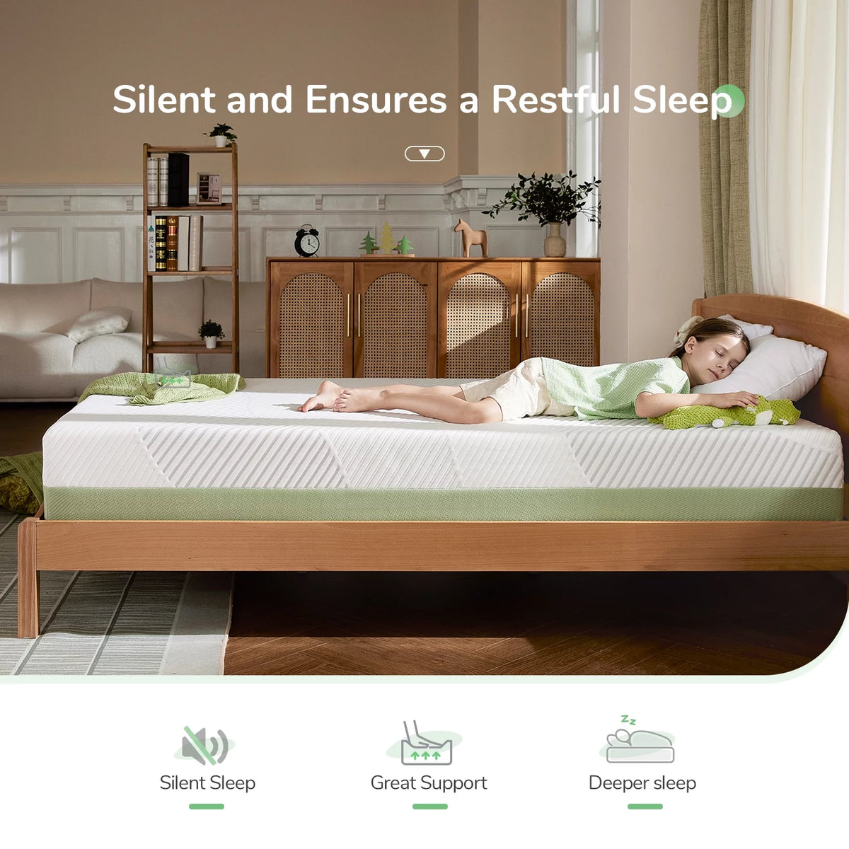 Twin 6 inch Gel Memory Foam Mattress I97097