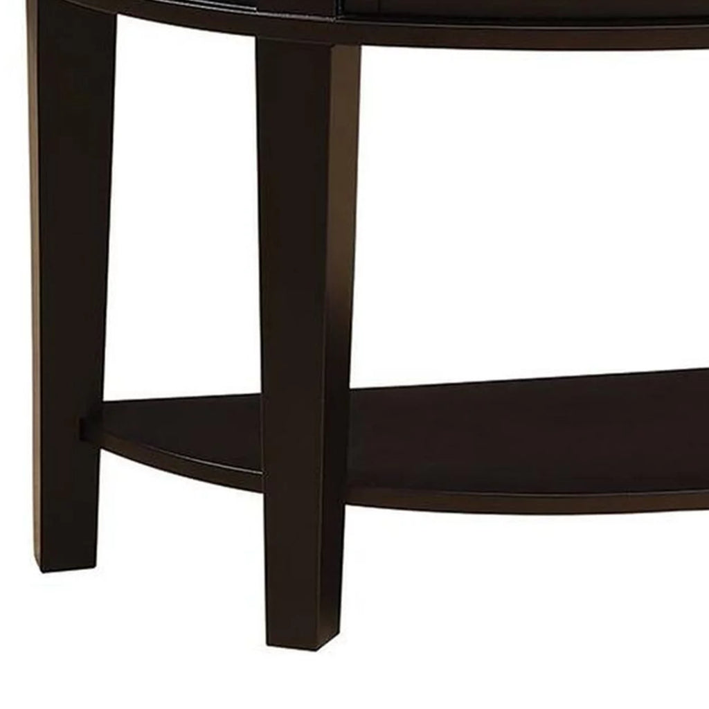 Cappuccino Sofa Table K46049