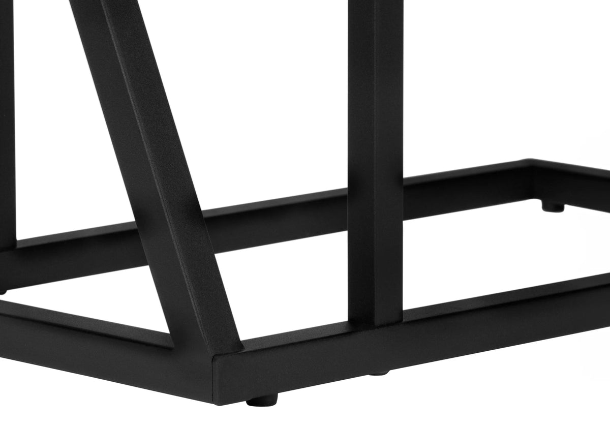 C-shaped Metal Accent Table O13619