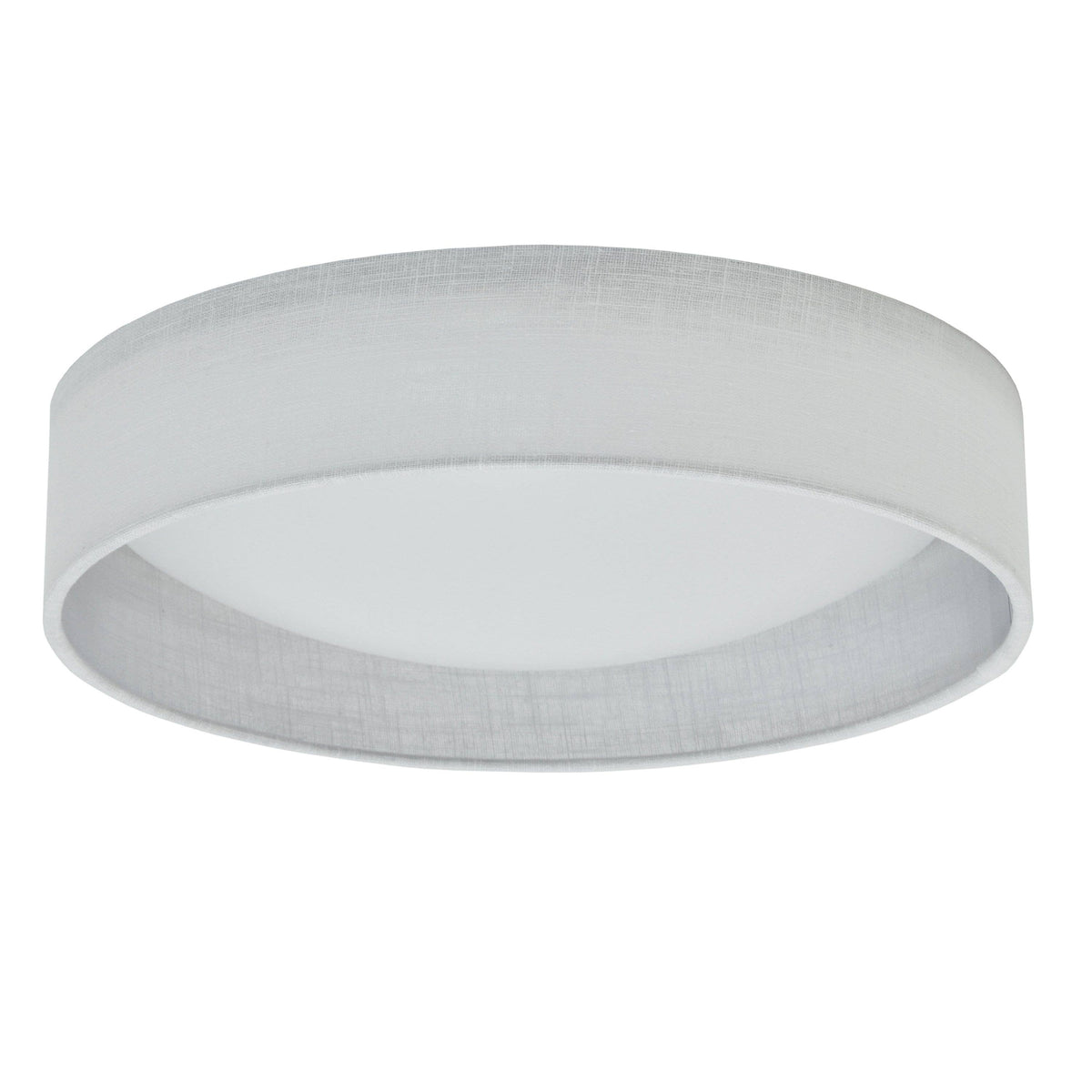 15x22 LED Flush Mount White Shade W38534