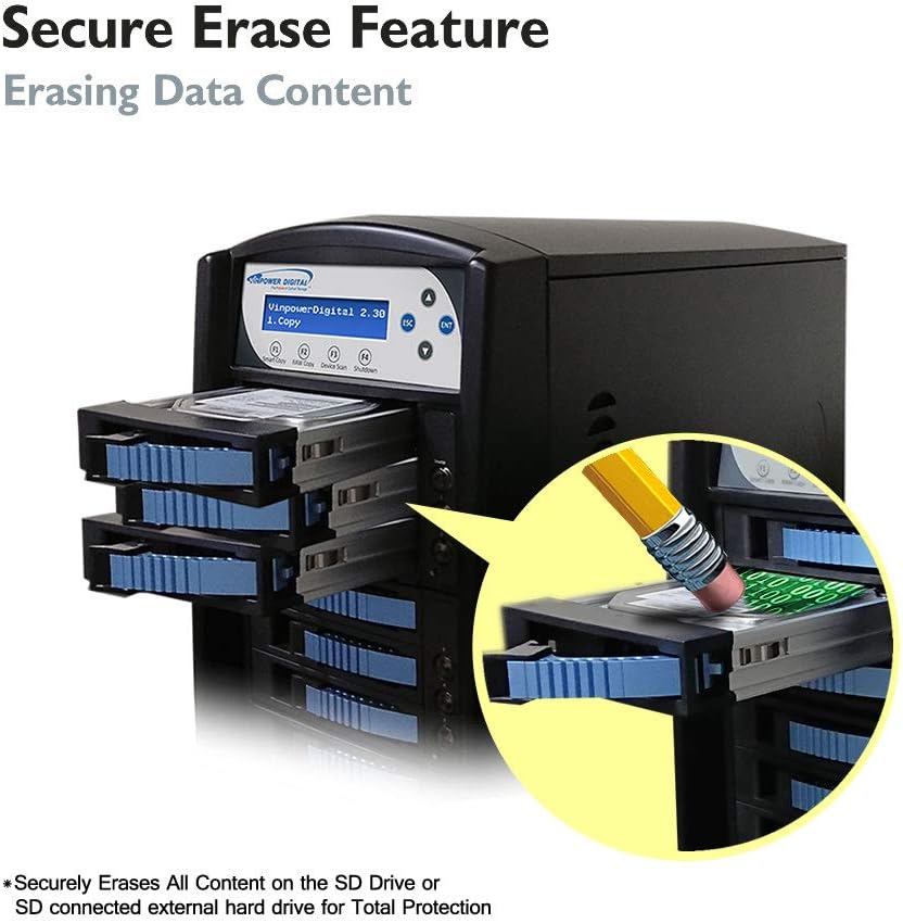 1 to 2 SATA Hard Drive Duplicator L539