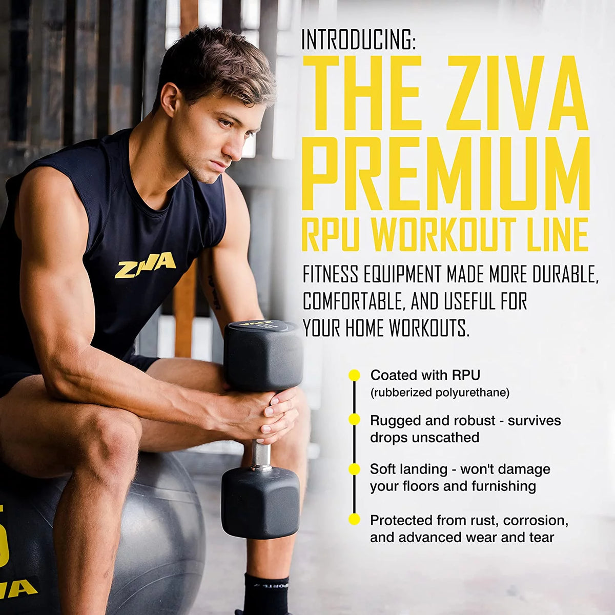 20 Lbs Hex Dumbbells Weight Set L203245