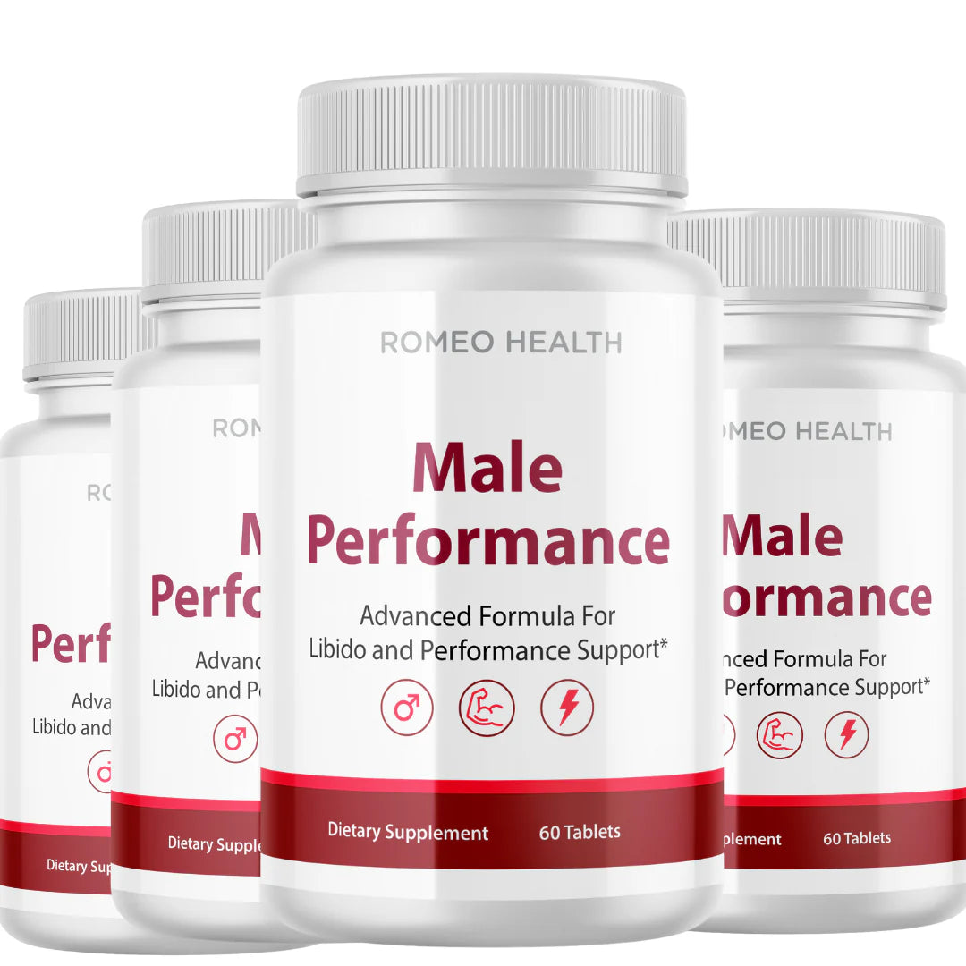 4 Bottles Male Performance 60 Capsules P1562