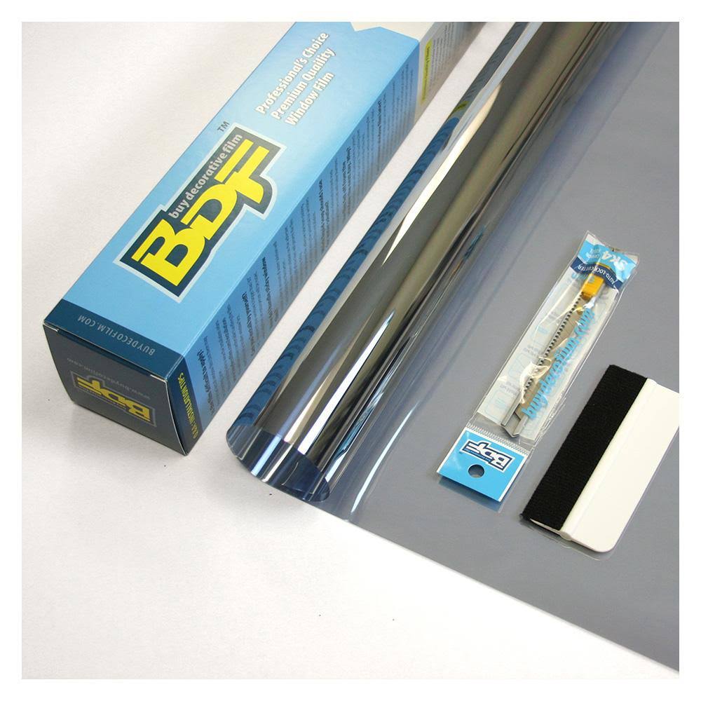 Silver 35 Exterior Window Film 48in x 50ft Q78617