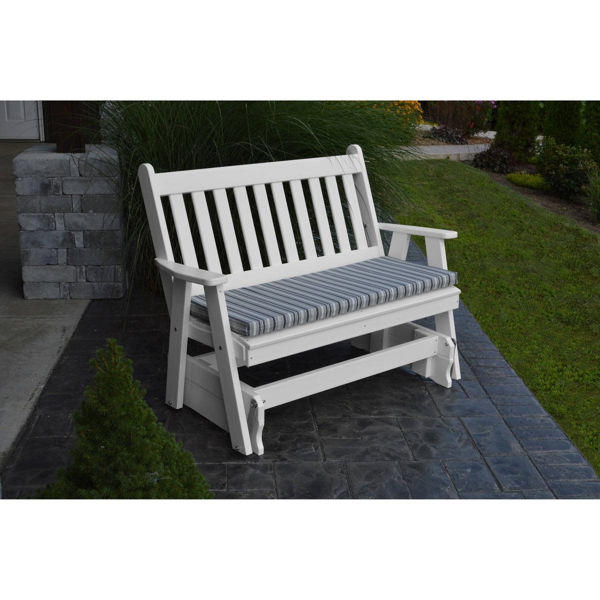 Dark Gray Traditional English Glider Y2026