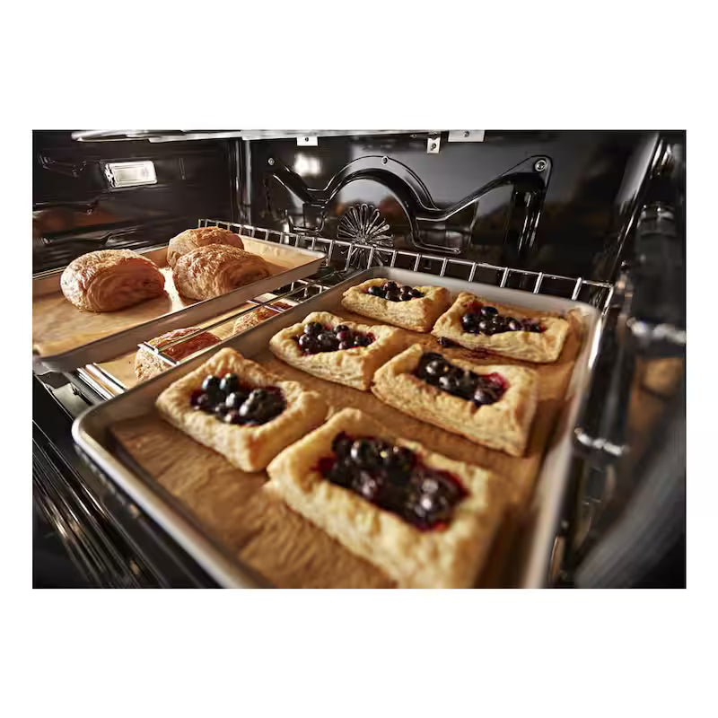 5.1 cu. ft. Smart Dual Fuel Range with True Convection in Stainless Steel R5919