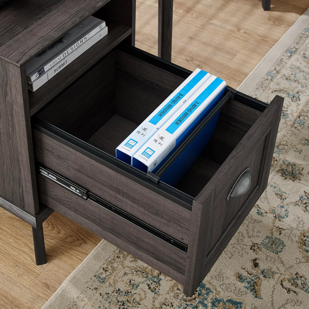 Wood File Cabinet with Drawer L18438
