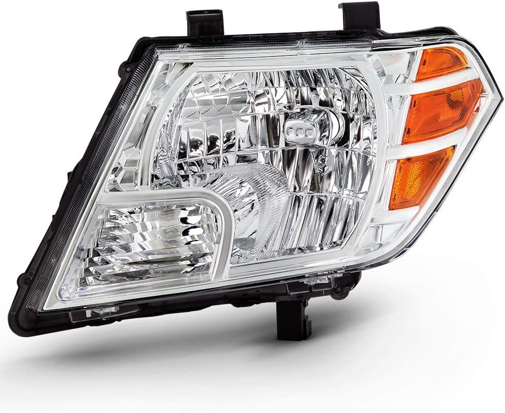 Chrome Housing Headlight Assembly Left Driver Side M691091