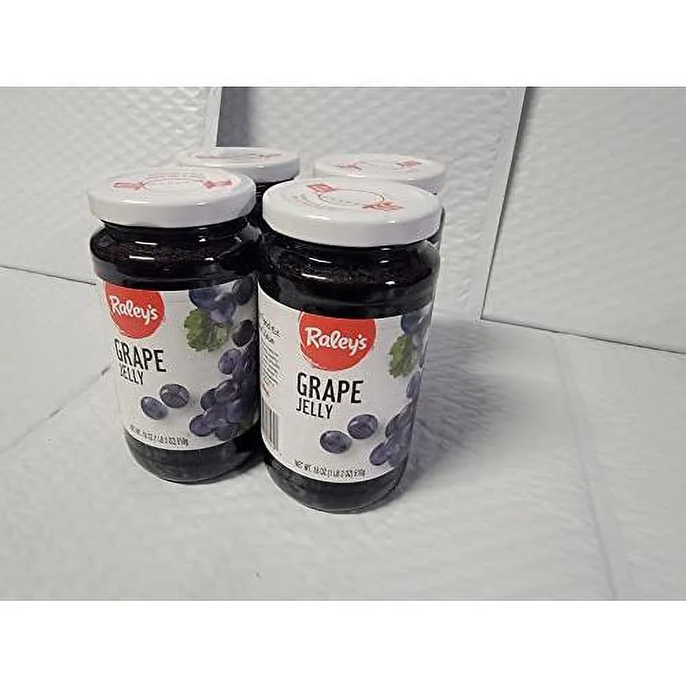 Grape Jelly 18 Ounces Pack Of 4 Glass Jars D34997