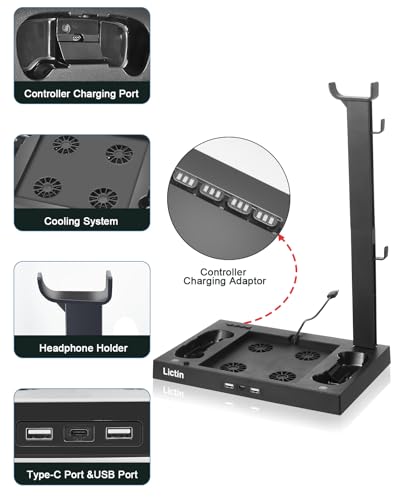 Charging Station with 4 Cooler Fan System for Xbox Series X B11149