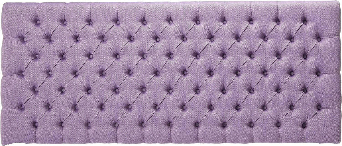 Fully Upholstered Light Purple Queen Full Headboard W280109