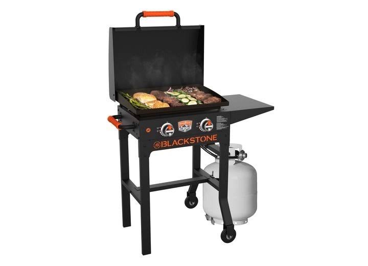 22x22 Cart Griddle with Hood P40921