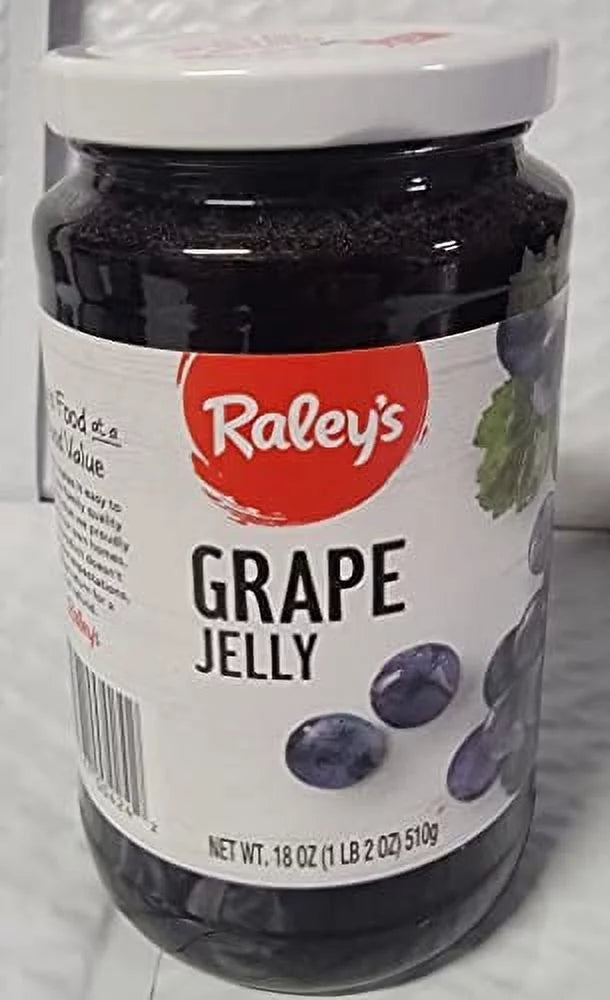 Grape Jelly 18 Ounces Pack Of 4 Glass Jars D34997